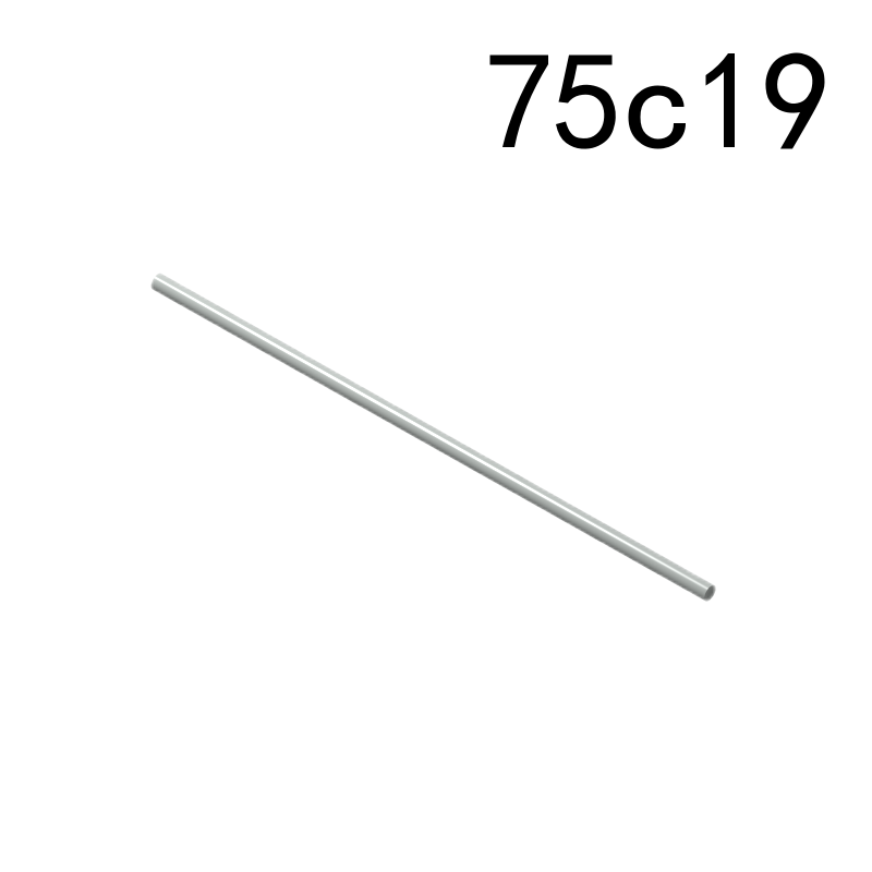 Item No: 75c19  Hose, Rigid 3mm D. 19L / 15.2cm  Alternate Item No: 43453, 47041, 47043, 76257, 76268 Chinese Compatible with LEGO