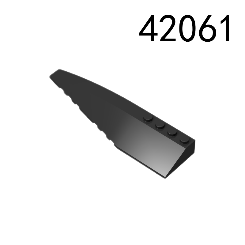 Item No: 42061 Wedge 12 x 3 Left   Alternate Item No: 45172 Chinese Compatible with LEGO