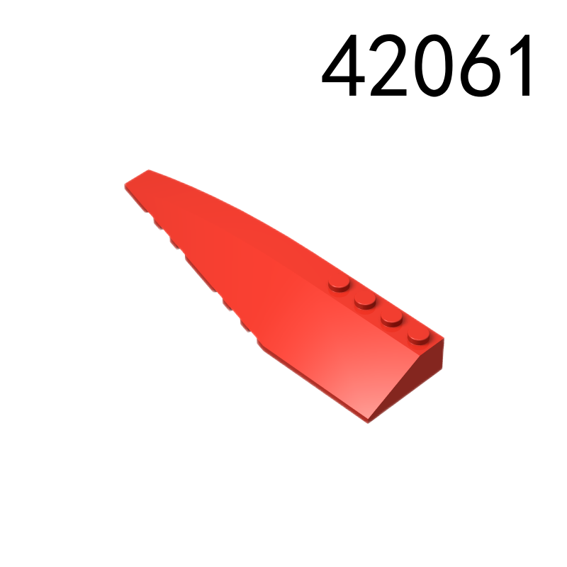 Item No: 42061 Wedge 12 x 3 Left   Alternate Item No: 45172 Chinese Compatible with LEGO