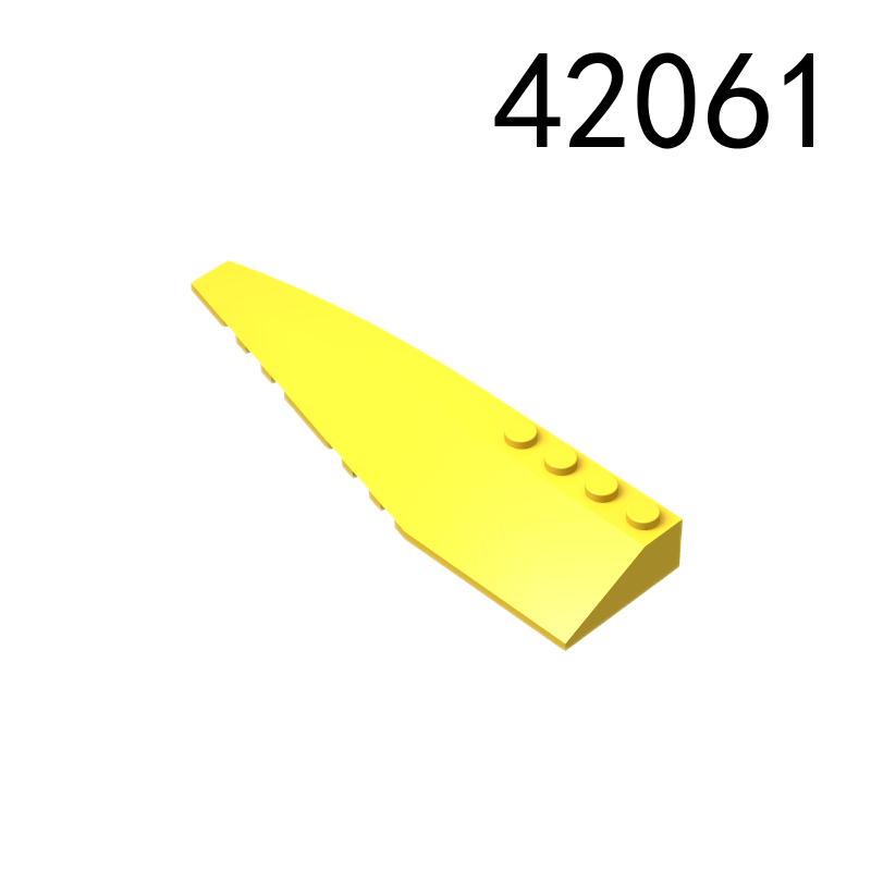 Item No: 42061 Wedge 12 x 3 Left   Alternate Item No: 45172 Chinese Compatible with LEGO
