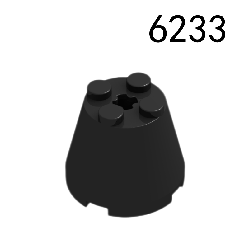 Item No: 6233  Cone 3 x 3 x 2  Alternate Item No: 45176  Chinese Compatible with LEGO