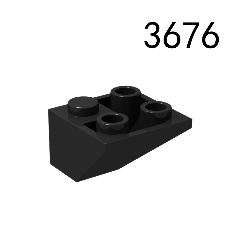 Item No: 3676 Slope, Inverted 45 2 x 2 Double Convex Chinese Compatible with LEGO