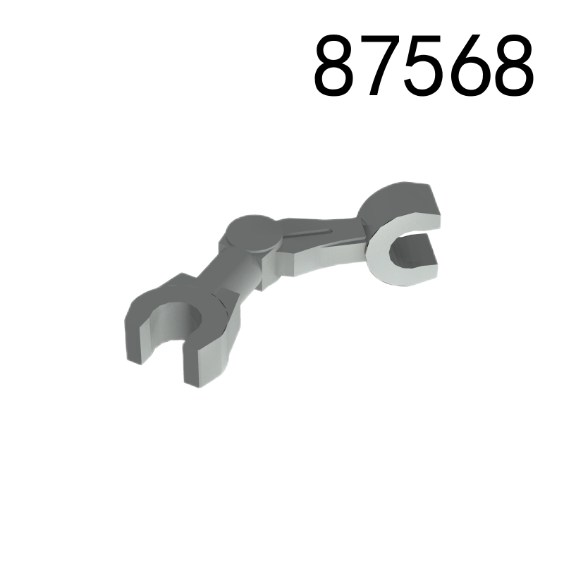 Item No: 87568pb02L Arm Mechanical, General Grievous with White Pattern on Left   Alternate Item No: 47566pb02L Chinese Compatible with LEGO