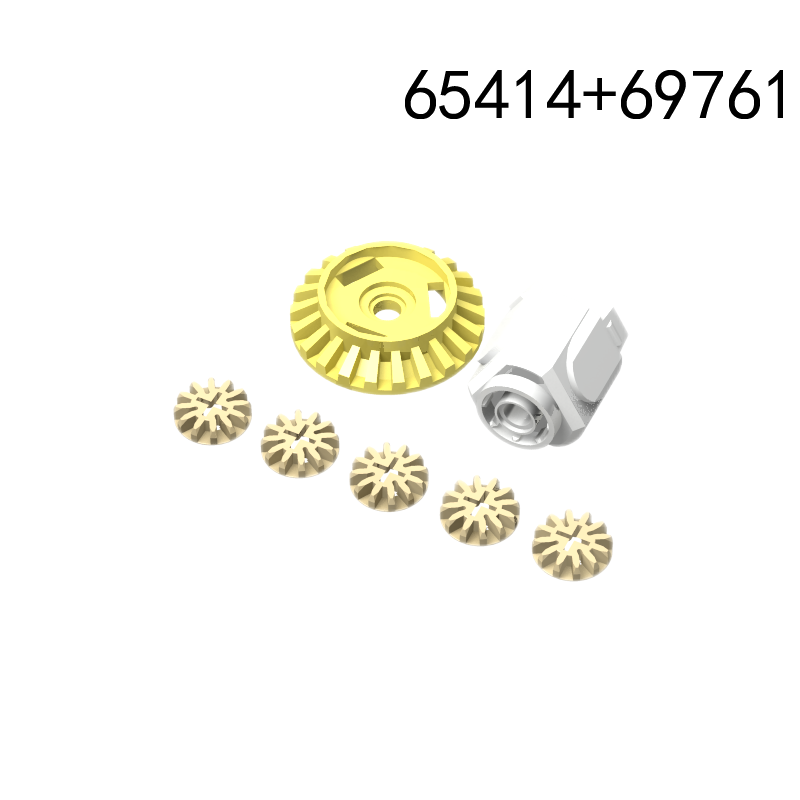 Building block 65414+69761 22 tooth differential gear compatible with LEGO technology puzzle puzzle puzzle puzzle block