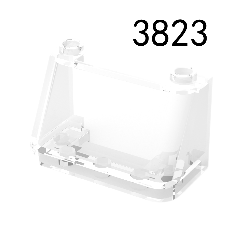 Item No: 3823  Windscreen 2 x 4 x 2  Alternate Item No: 35260 Chinese Compatible with LEGO