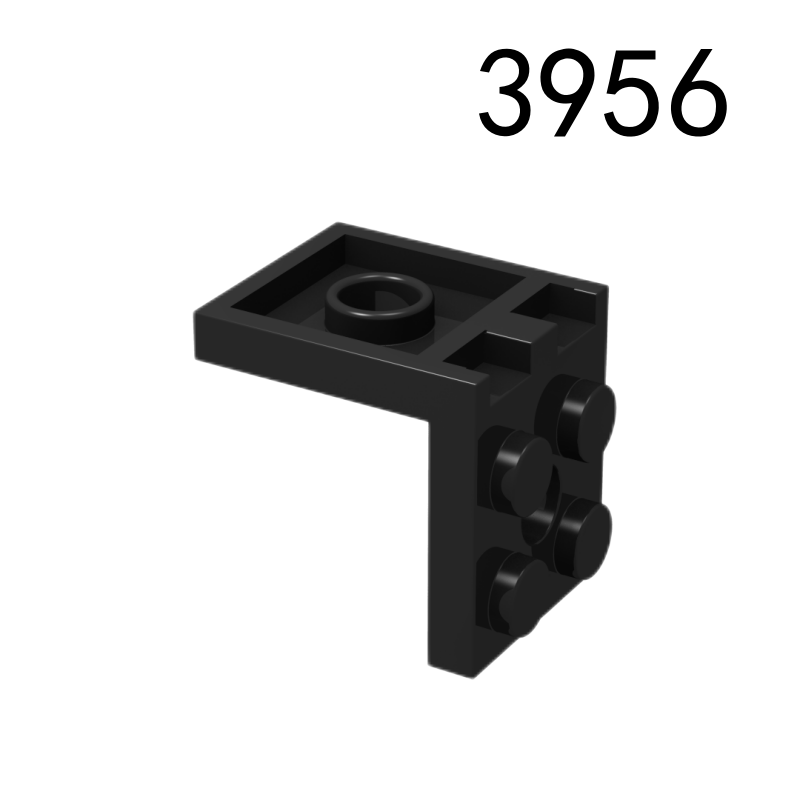 Item No: 3956  Bracket 2 x 2 - 2 x 2 with 2 Holes Alternate Item No: 35262 Chinese Compatible with LEGO
