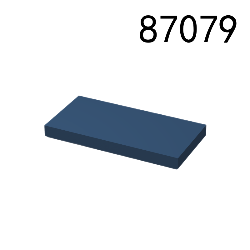 Item No: 87079 Tile 2 x 4   Alternate Item No: 38879, 71150 Chinese Compatible with LEGO