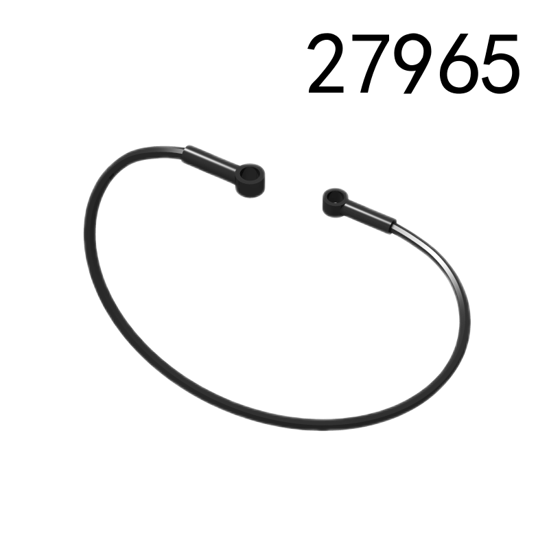 Item No: 27965 Hose, Flexible 22L with 2 Connector Ends (Zipline) Chinese Compatible with LEGO
