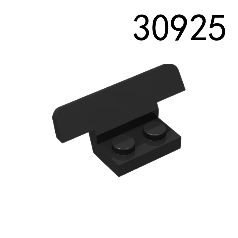 Item No: 30925 Vehicle, Spoiler 1 x 4 on 1 x 2 Base Chinese Compatible with LEGO