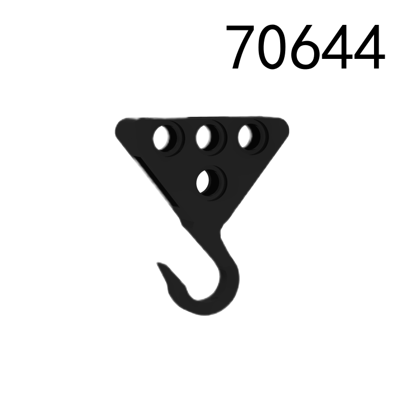 Item No: 70644  Technic Hook Large Metal  Alternate Item No: 30 Chinese Compatible with LEGO