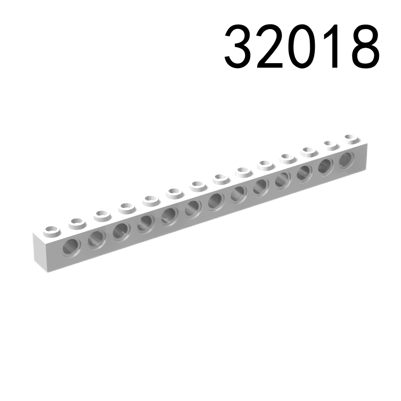 Item No: 32018 Technic, Brick 1 x 14 with Holes Chinese Compatible with LEGO