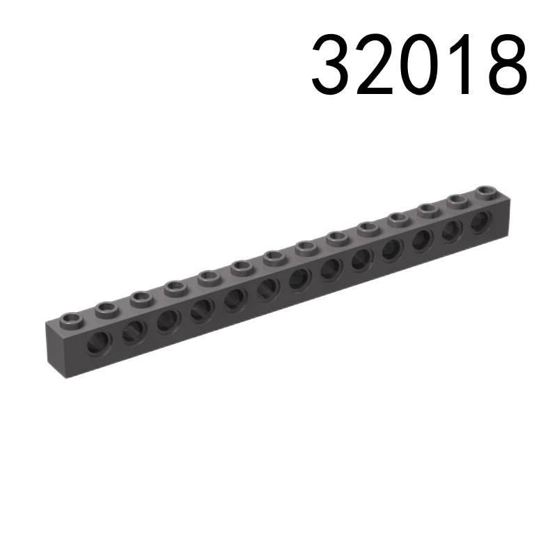 Item No: 32018 Technic, Brick 1 x 14 with Holes Chinese Compatible with LEGO