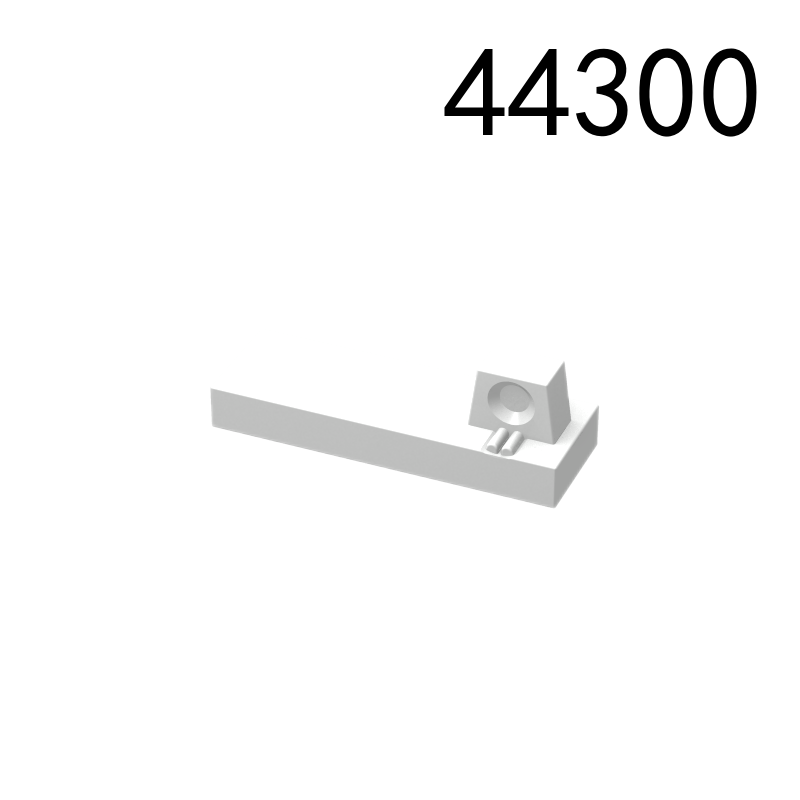 Item No: 44300  Hinge Tile 1 x 3 Locking with 1 Finger on Top  Alternate Item No: 53941 Chinese Compatible with LEGO