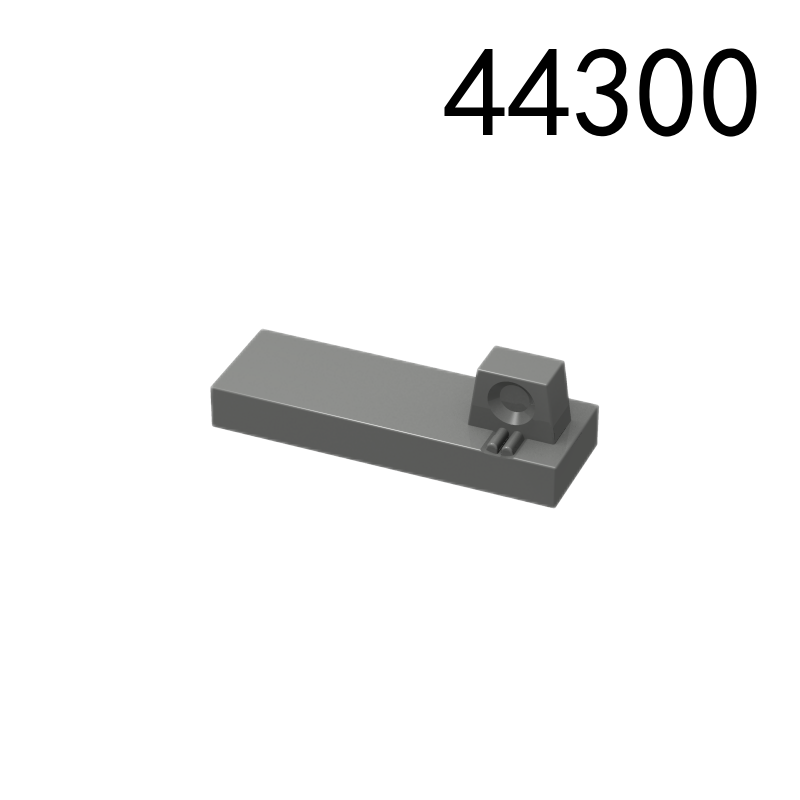 Item No: 44300  Hinge Tile 1 x 3 Locking with 1 Finger on Top  Alternate Item No: 53941 Chinese Compatible with LEGO