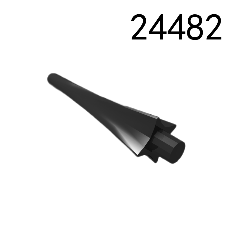 Item No: 24482 Minifigure, Weapon Spear Tip with Fins Chinese Compatible with LEGO