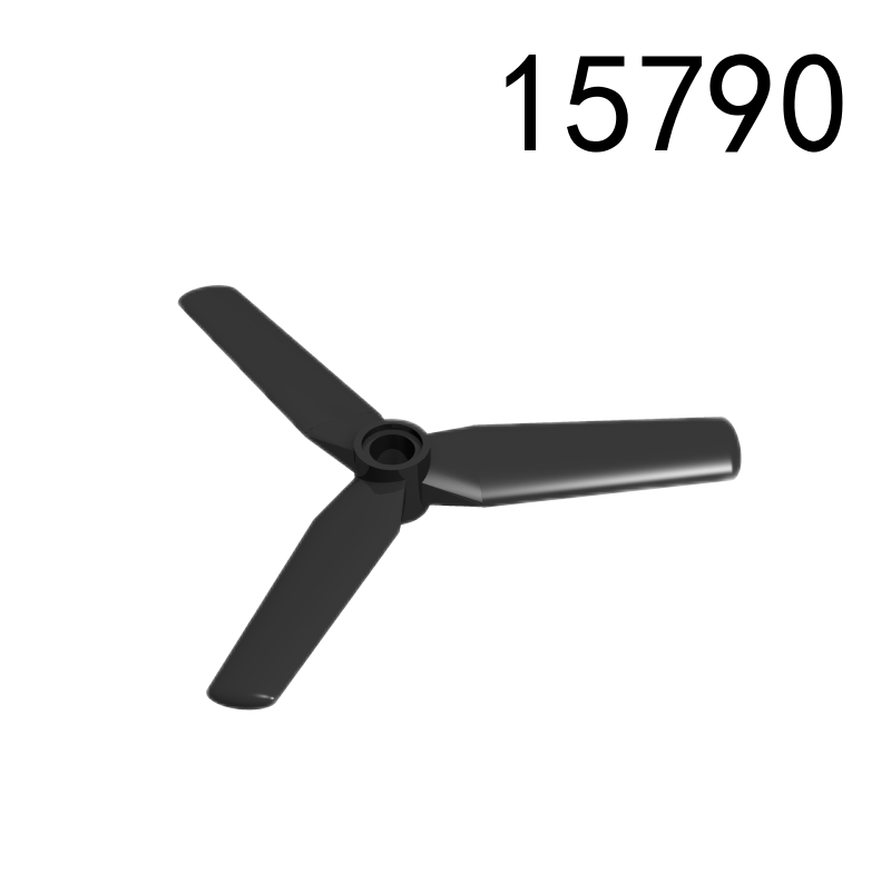 Item No: 15790  Propeller 3 Blade 9 Diameter with Center Recessed Chinese Compatible with LEGO