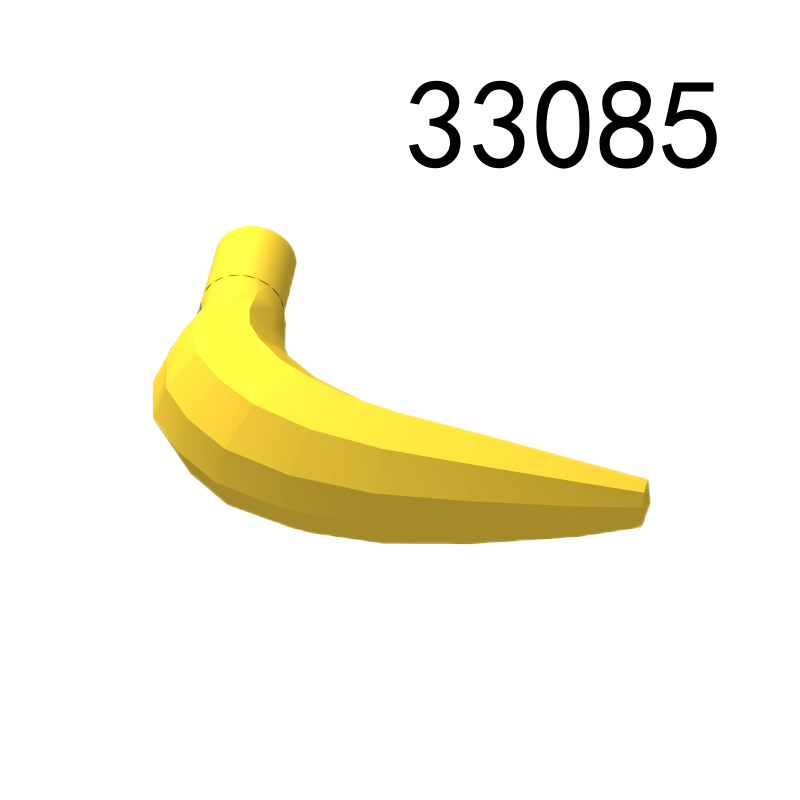 Item No: 33085   Banana Alternate Item No: 67129 Chinese Compatible with LEGO