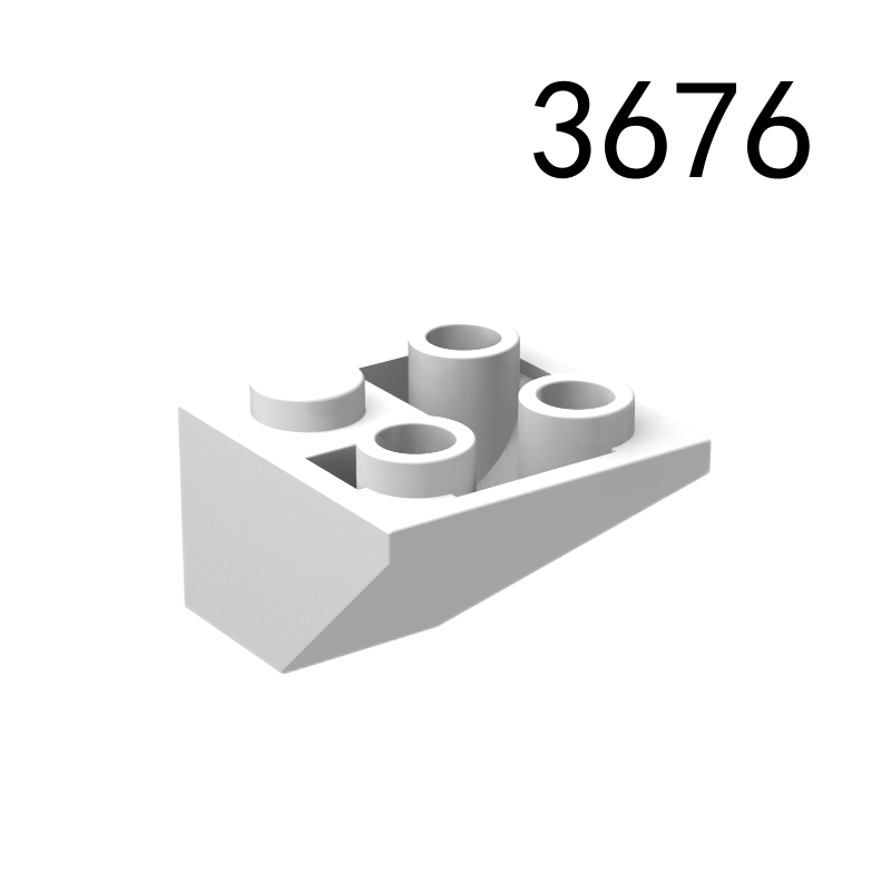 Item No: 3676 Slope, Inverted 45 2 x 2 Double Convex Chinese Compatible with LEGO
