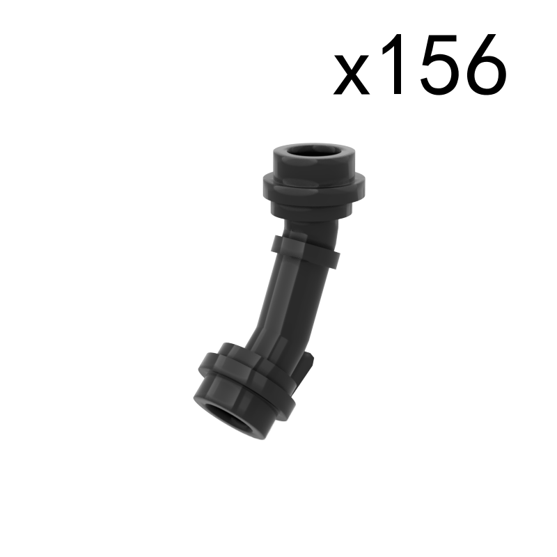 Item No: x156 Minifigure, Weapon Lightsaber Hilt Angled   Alternate Item No: 15614, 42114 Chinese Compatible with LEGO