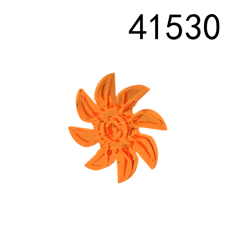 Item No: 41530  Propeller 8 Blade 5 Diameter Alternate Item No: 60591 Chinese Compatible with LEGO