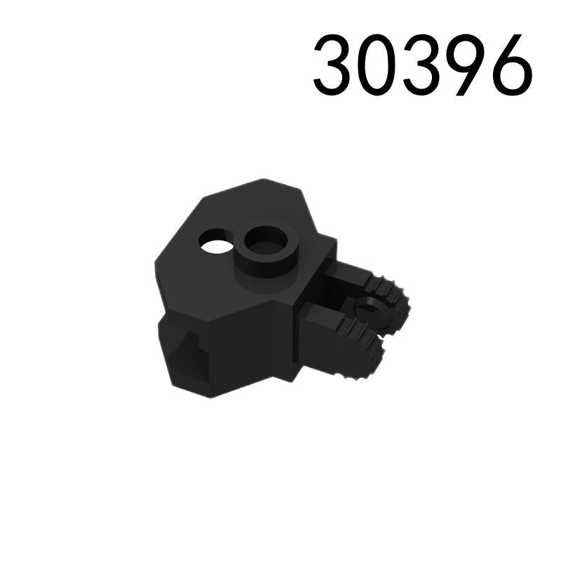 Item No: 30396 Hinge 1 x 2 Locking with 2 Fingers and Tow Ball Socket   Alternate Item No: 51482 Chinese Compatible with LEGO