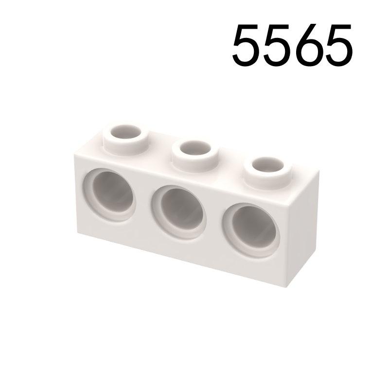 Item No: 5565 Technic, Brick 1 x 3 with Holes Chinese Compatible with LEGO