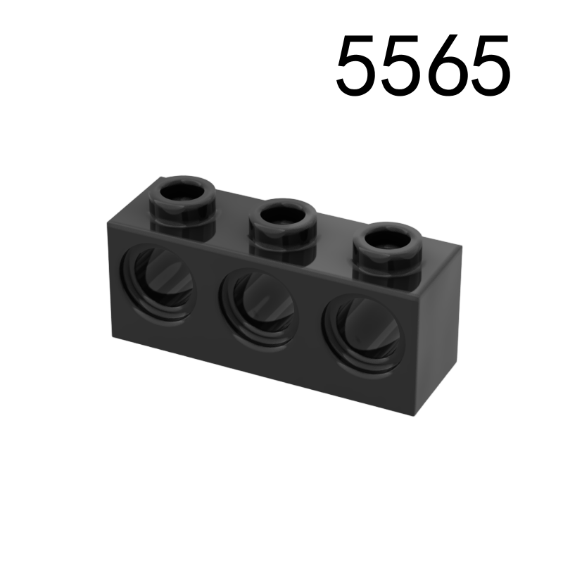 Item No: 5565 Technic, Brick 1 x 3 with Holes Chinese Compatible with LEGO