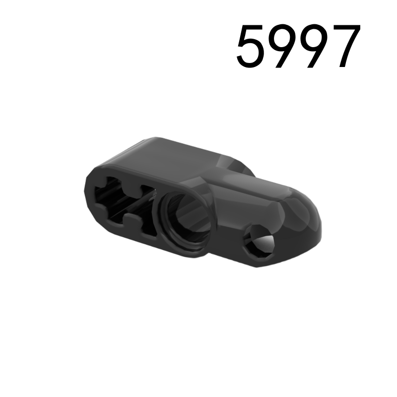 Item No: 5997 Technic, Steering Arm 3 x 1 with Tow Ball Socket Rounded, Chamfered  Chinese Compatible with LEGO