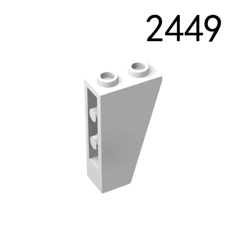Item No: 2449 Slope, Inverted 75 2 x 1 x 3 Chinese Compatible with LEGO