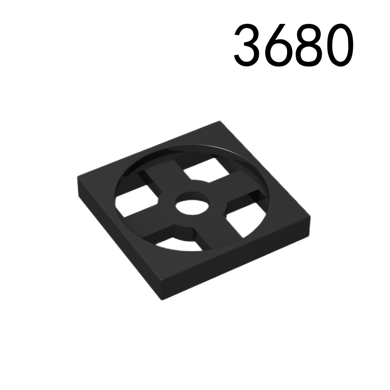 Item No: 3680 Turntable 2 x 2 Plate, Base Item No: 3680 Chinese Compatible with LEGO