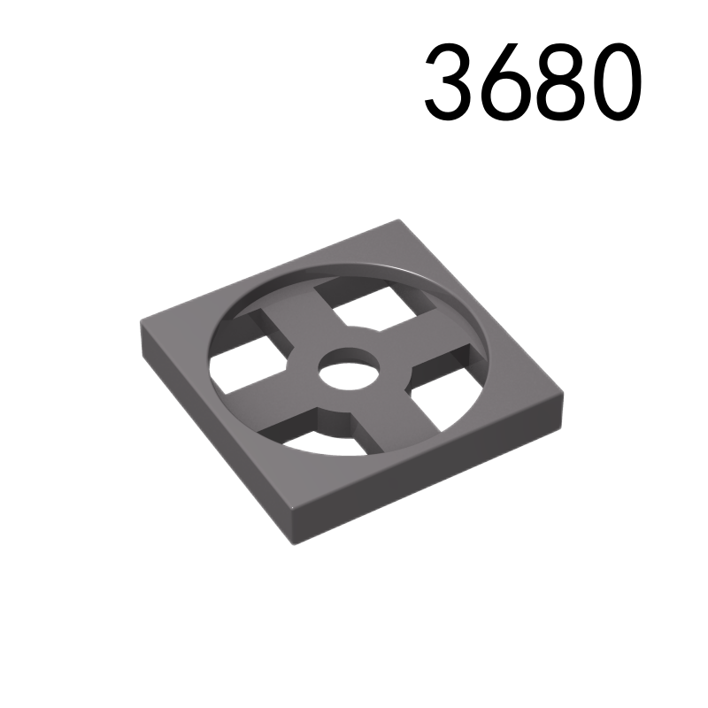 Item No: 3680 Turntable 2 x 2 Plate, Base Item No: 3680 Chinese Compatible with LEGO