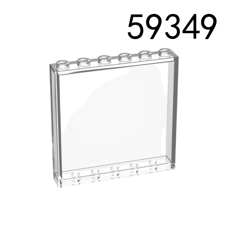 Item No: 59349 Panel 1 x 6 x 5   Alternate Item No: 35286, 59350  Chinese Compatible with LEGO