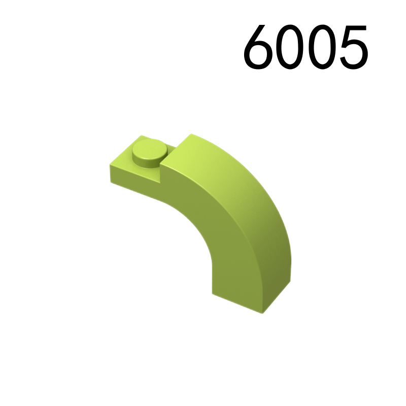 Item No: 6005 Arch 1 x 3 x 2 Curved Top  Alternate Item No: 92903 Chinese Compatible with LEGO