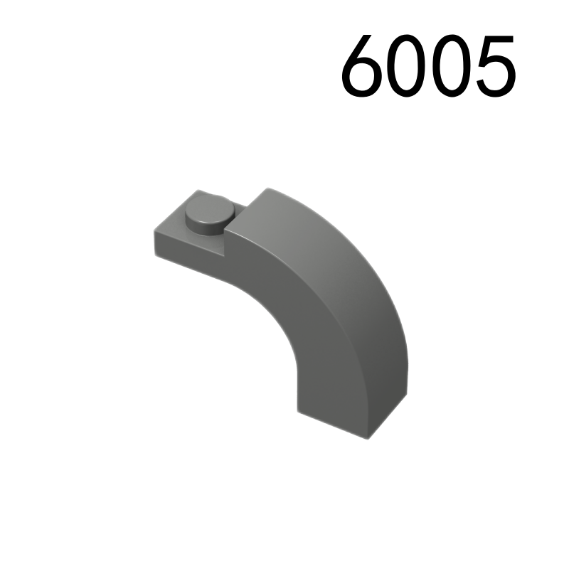 Item No: 6005 Arch 1 x 3 x 2 Curved Top  Alternate Item No: 92903 Chinese Compatible with LEGO
