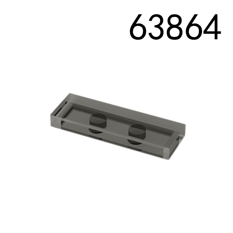 Item No: 63864  Tile 1 x 3  Alternate Item No: 37294 Chinese Compatible with LEGO