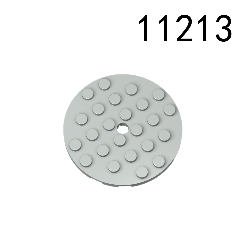 Item No: 11213 Plate, Round 6 x 6 with Hole  Chinese Compatible with LEGO