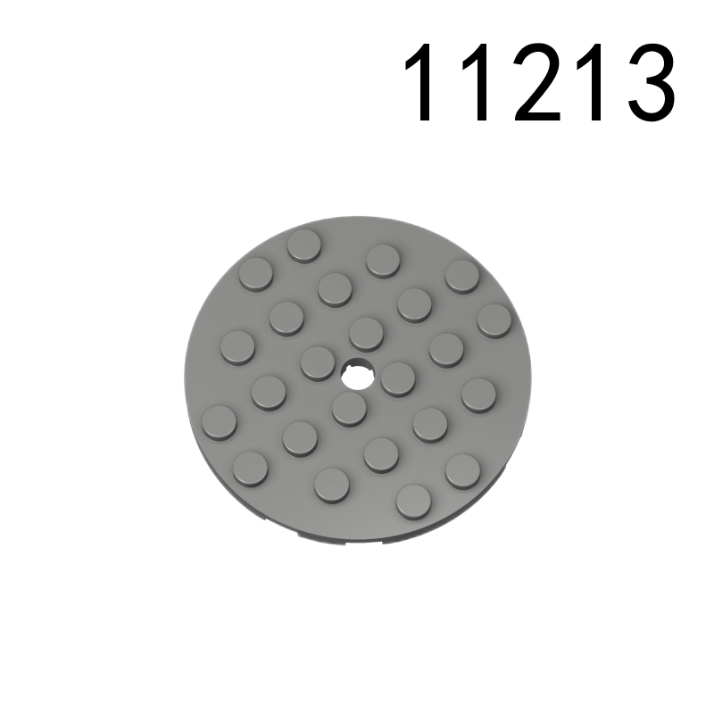 Item No: 11213 Plate, Round 6 x 6 with Hole  Chinese Compatible with LEGO
