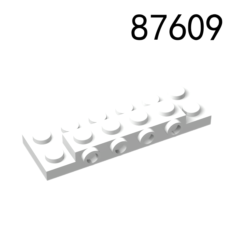 tem No: 87609  Plate, Modified 2 x 6 x 2/3 with 4 Studs on Side I Alternate Item No: 72132 Chinese Compatible with LEGO