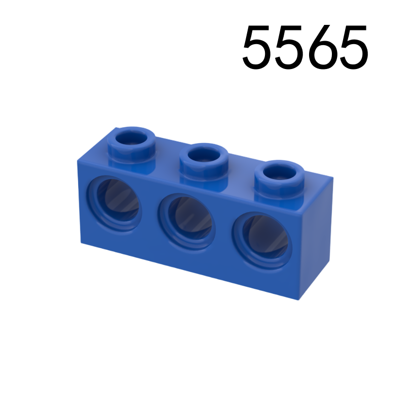 Item No: 5565 Technic, Brick 1 x 3 with Holes Chinese Compatible with LEGO