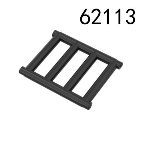 Item No: 62113 Bar 1 x 4 x 3 Grille with End Protrusions Chinese Compatible with LEGO
