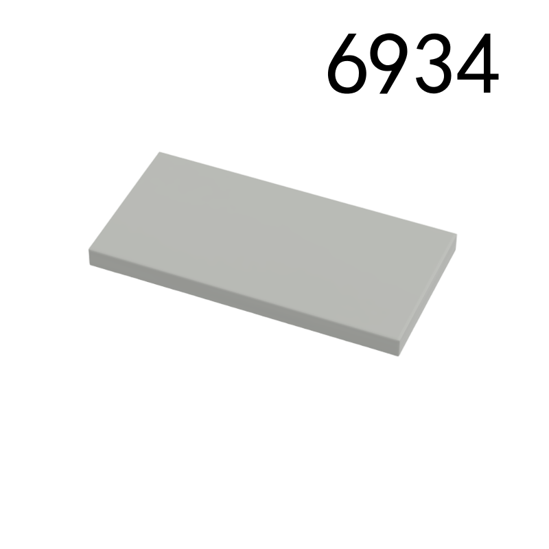 Building block 6934 3x6 smooth compatible basic particle parts MOC accessories