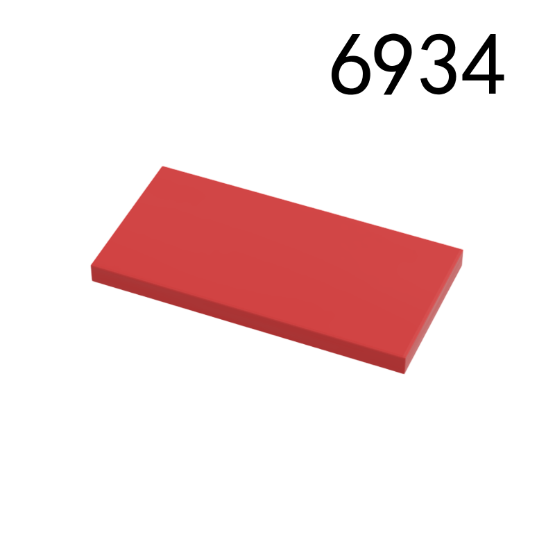 Building block 6934 3x6 smooth compatible basic particle parts MOC accessories