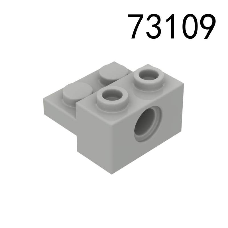 Item No: 73109 Technic, Brick Modified 1 x 2 with Hole and 1 x 2 Plate Chinese Compatible with LEGO