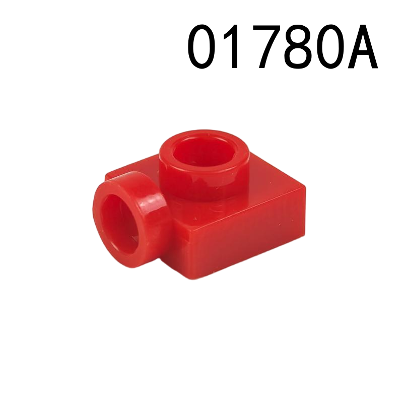 Building block 01780A 1x1 special board with raised points on one side compatible with basic particle parts MOC accessories