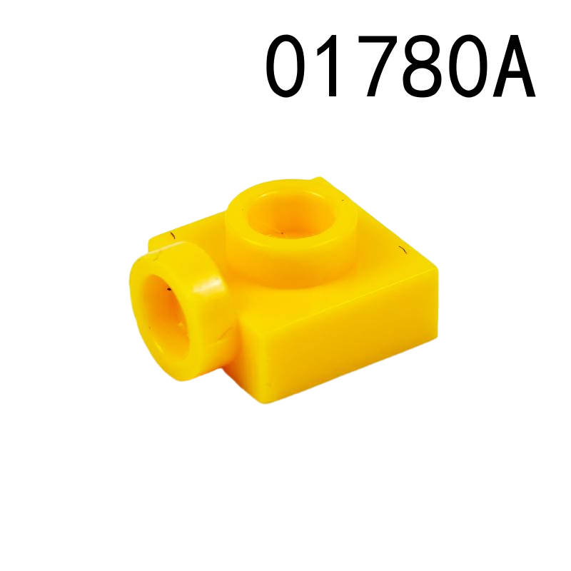 Building block 01780A 1x1 special board with raised points on one side compatible with basic particle parts MOC accessories