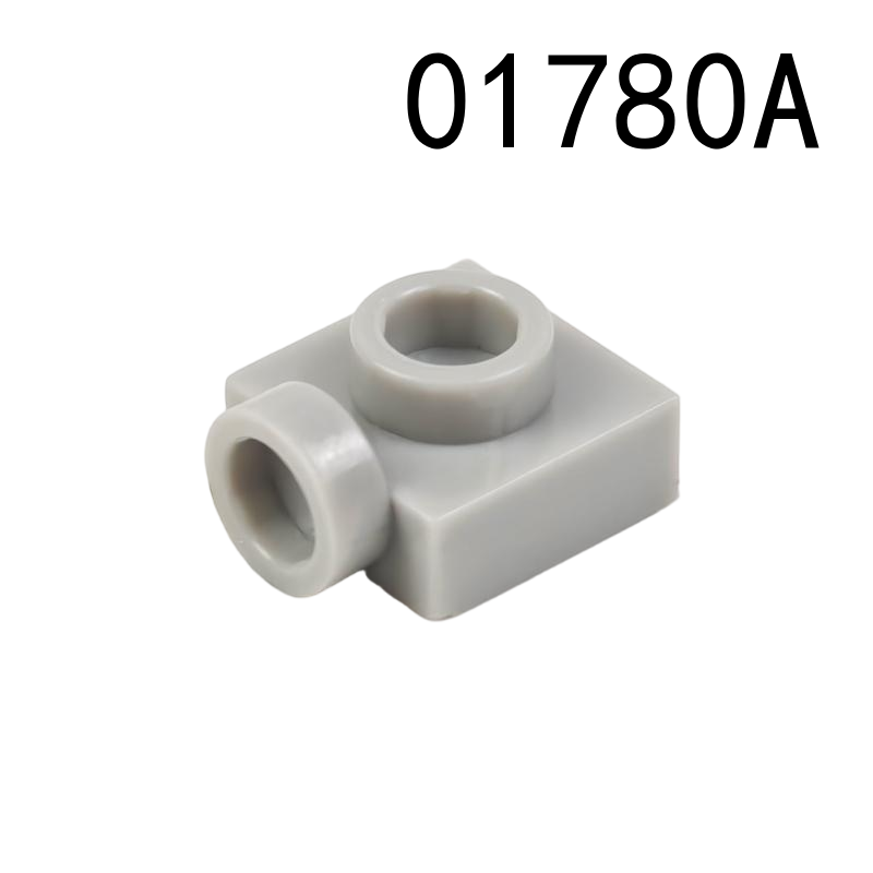 Building block 01780A 1x1 special board with raised points on one side compatible with basic particle parts MOC accessories