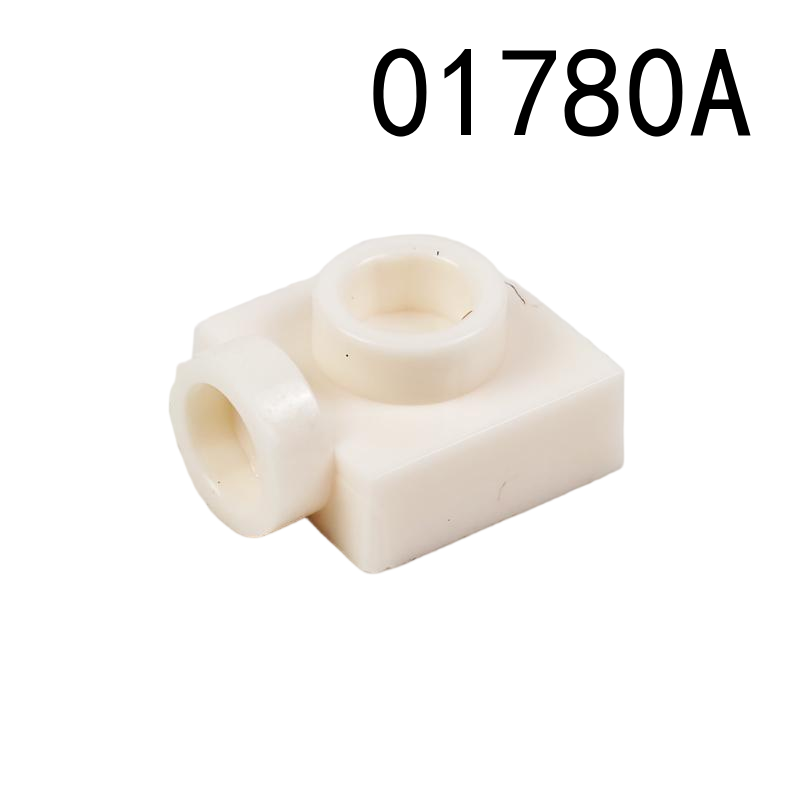 Building block 01780A 1x1 special board with raised points on one side compatible with basic particle parts MOC accessories