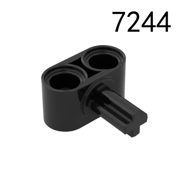 Item No: 7244 Technic, Axle and Pin Connector Perpendicular 2L with Axle Chinese Compatible with LEGO