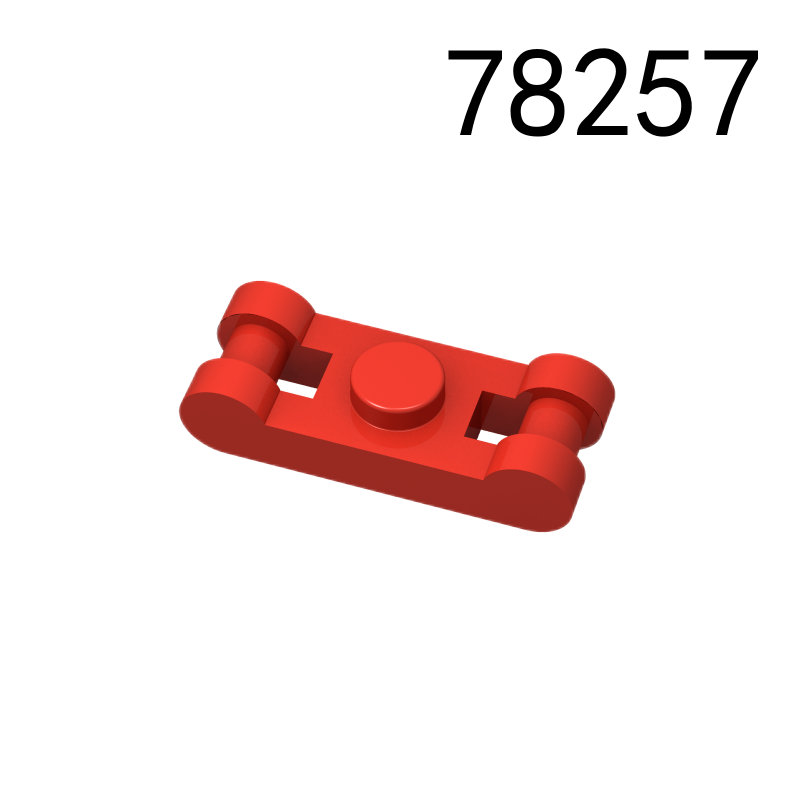Item No: 78257 Plate, Modified 1 x 1 with Bar Handles on Ends Chinese Compatible with LEGO