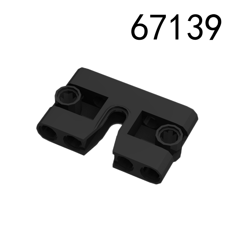 Item No: 67139 Technic, Pin Connector Block, Liftarm 1 x 3 x 5 with Cutout  Chinese Compatible with LEGO